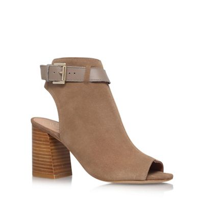 Brown 'Ripple' high heel sandal